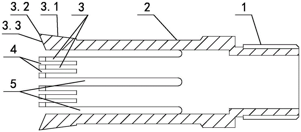 Three-dimensional inner finned pipe machining cutter