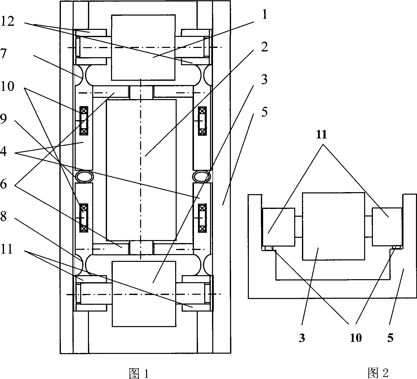 Heavy-loaded precision-displacement linear motor