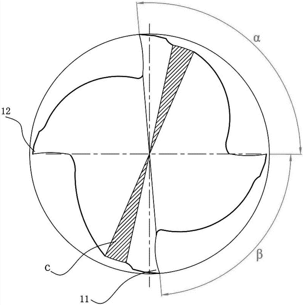 Stepped milling cutter