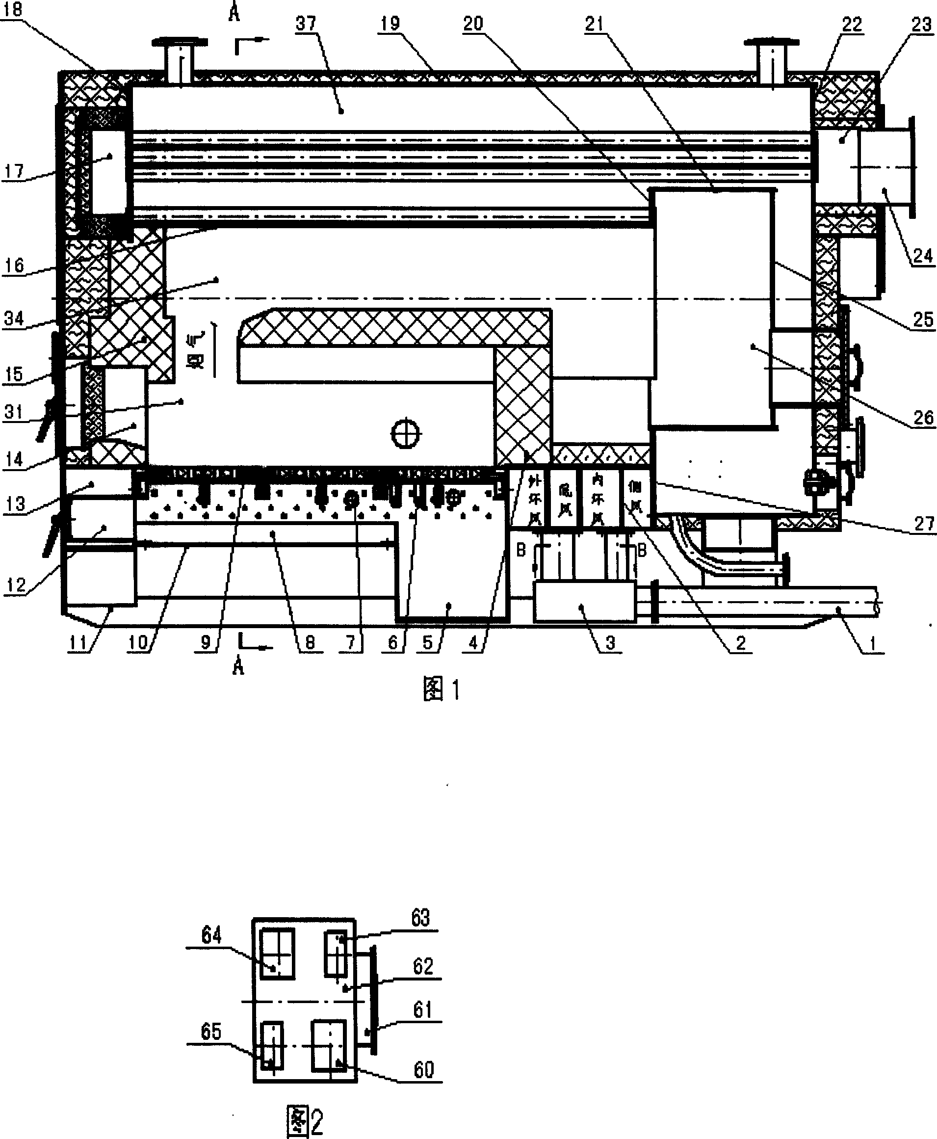 Coke boiler