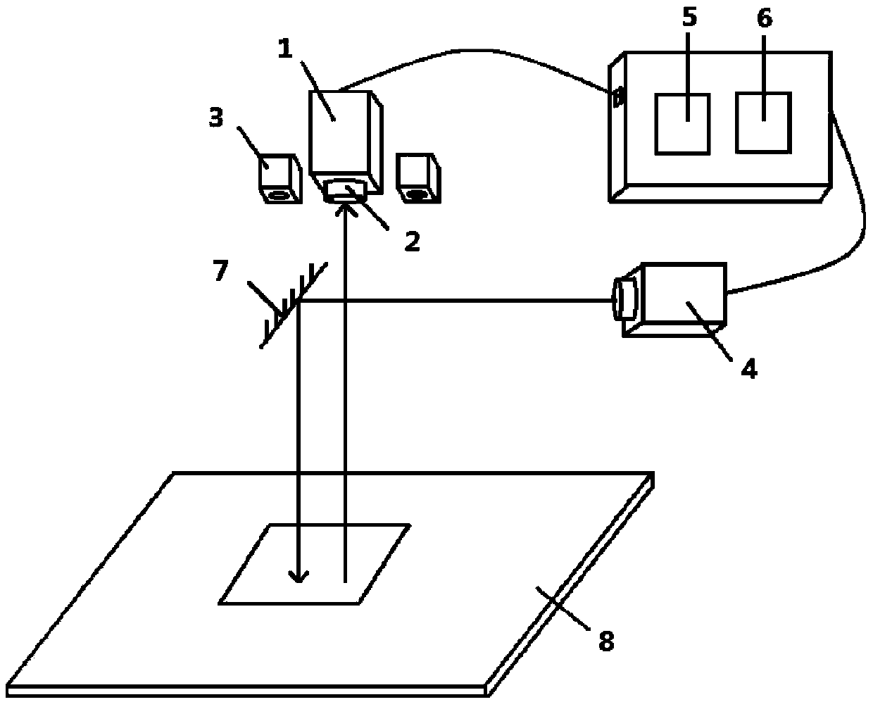 Near-infrared self-registration venous imaging device and method