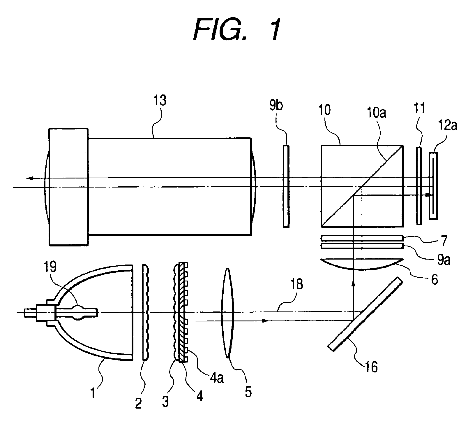 Optical unit, video display apparatus, and color switching method