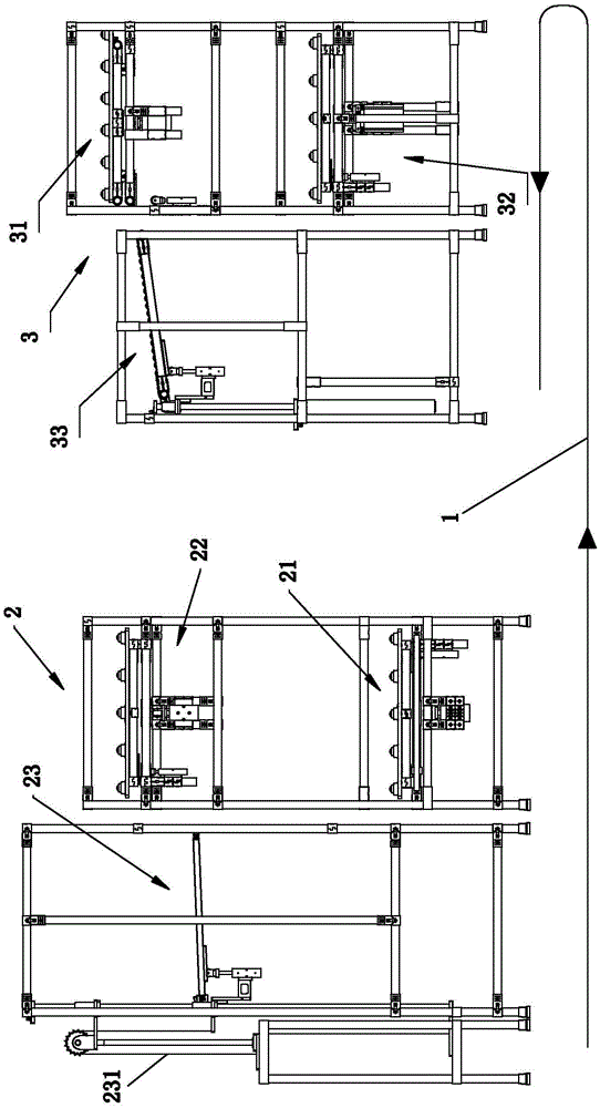 Material automatic loading and unloading device