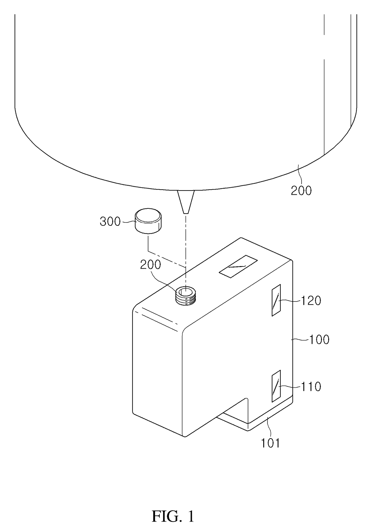 Ink cartridge, for inkjet printer, enabling refilling of ink by user