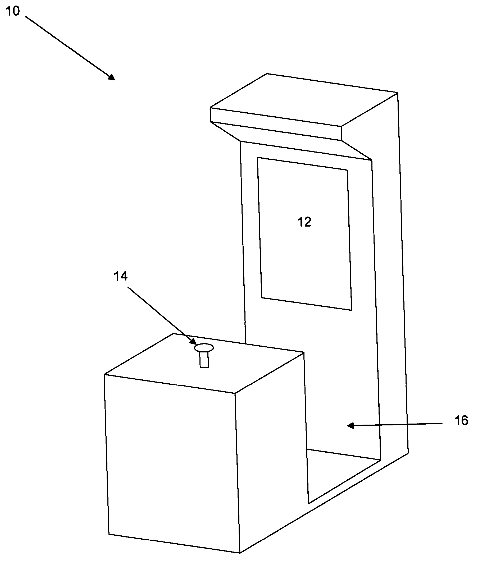 Electronic arcade game