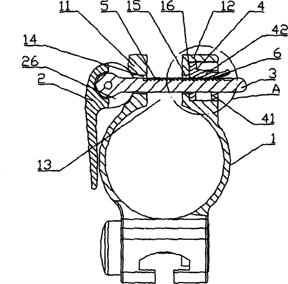 Fast mounting device