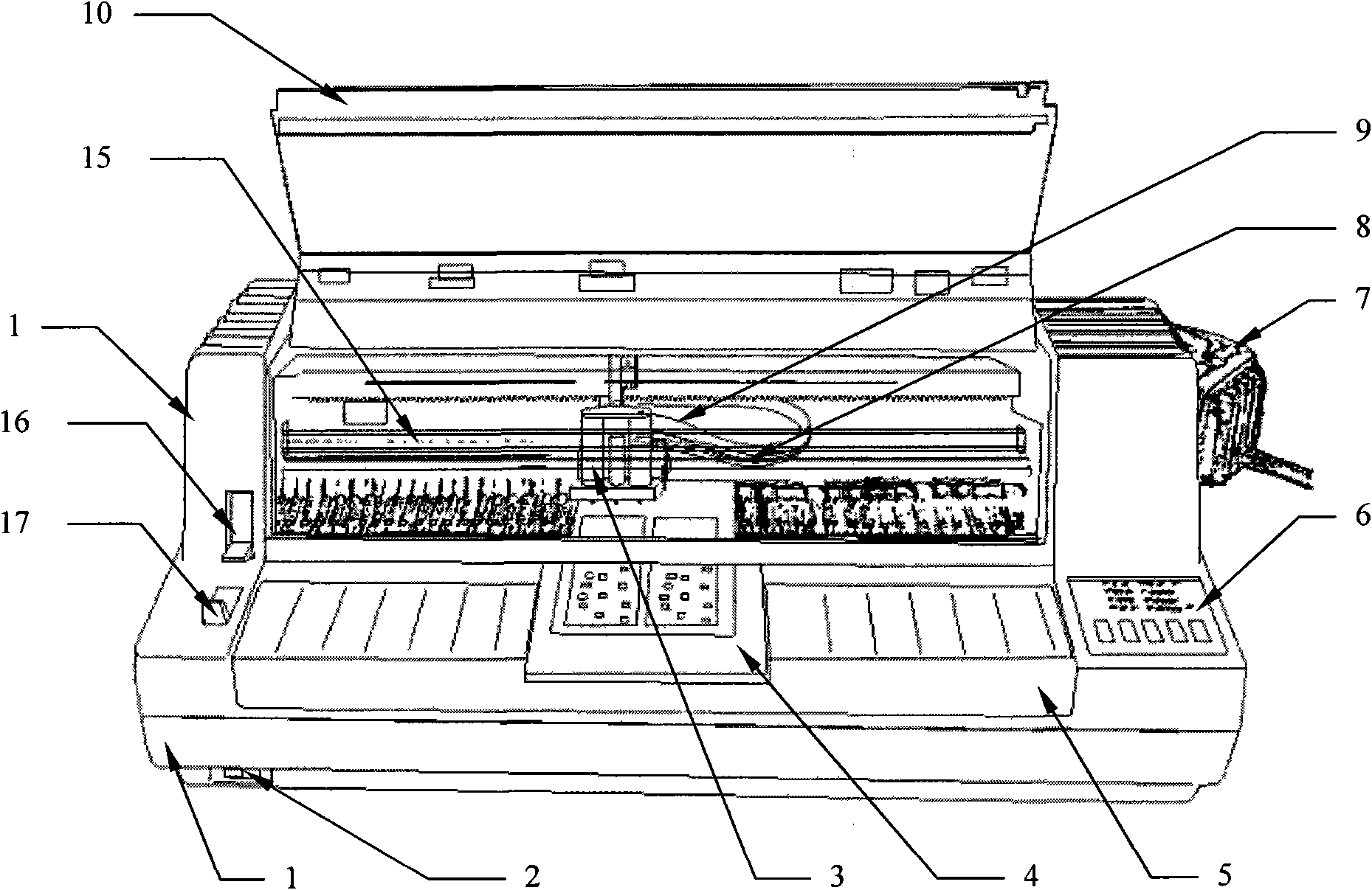 Multifunctional table-type full-automatic chip mounter