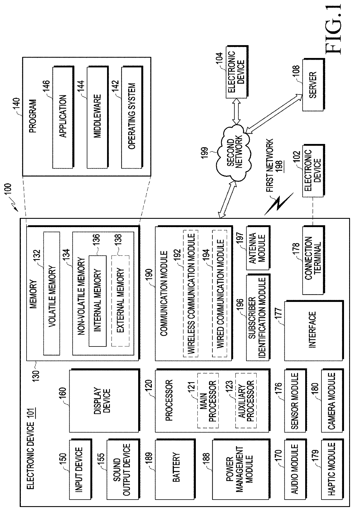 Antenna structure and electronic device including same