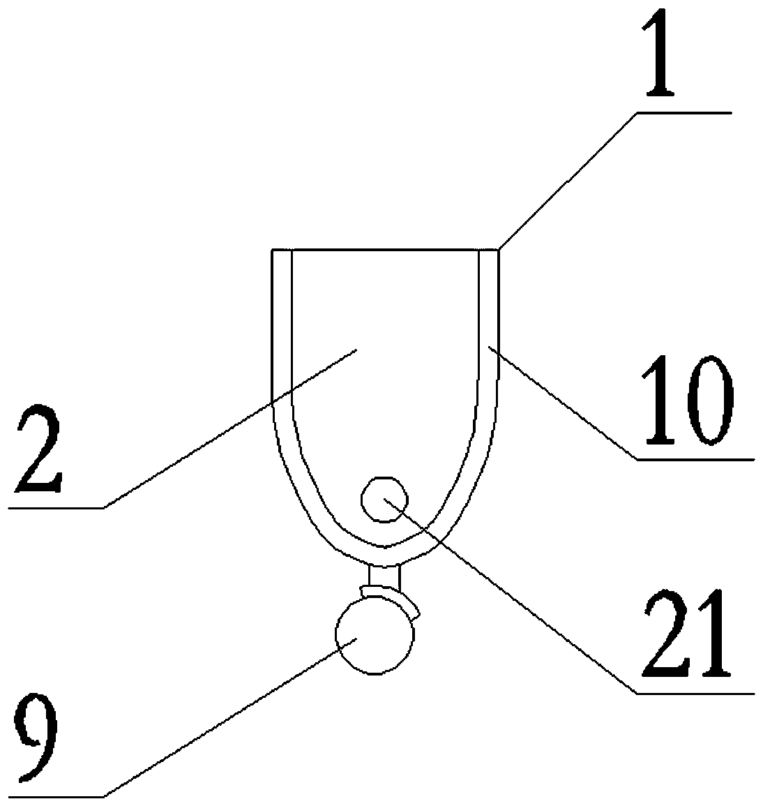 A Teflon high-temperature cloth soaked latex glue tank