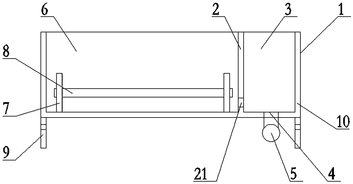 A Teflon high-temperature cloth soaked latex glue tank