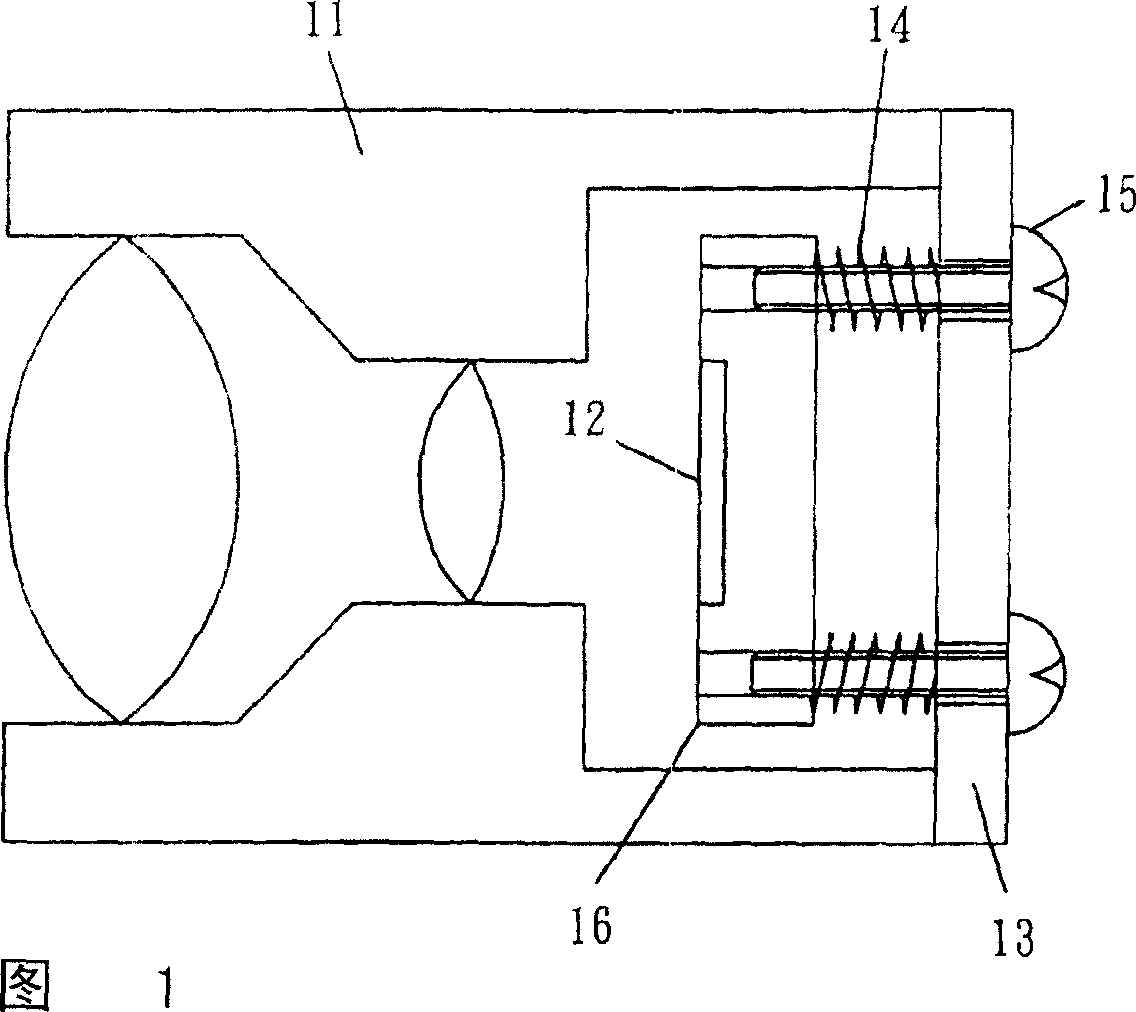 Lens installation mechanism, and installation method, as well as method for adjusting inclination and focusing plane of sensor