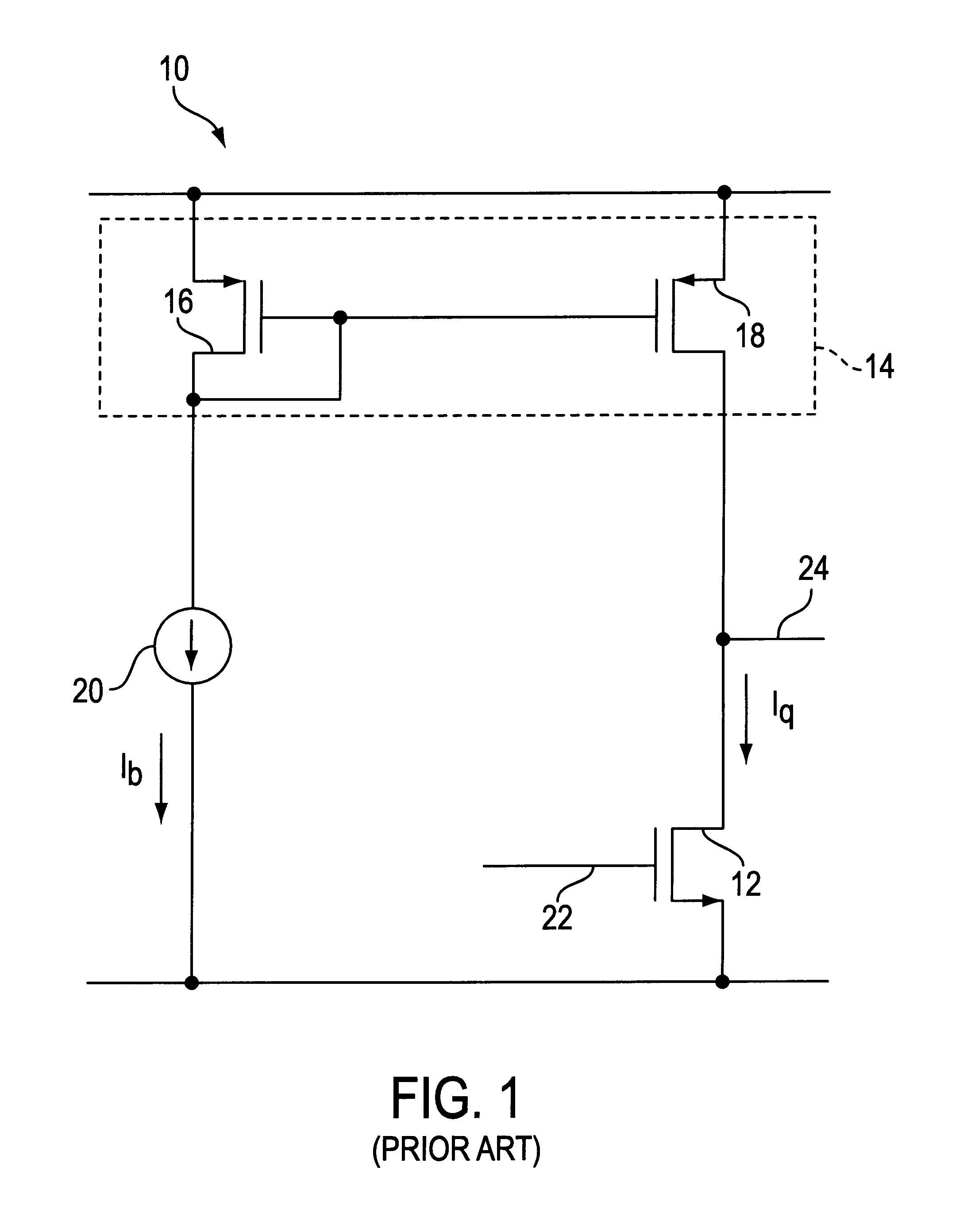 Control circuit driven by a differential input voltage and method for controlling same