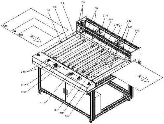 Full-automatic online punching bending plate system