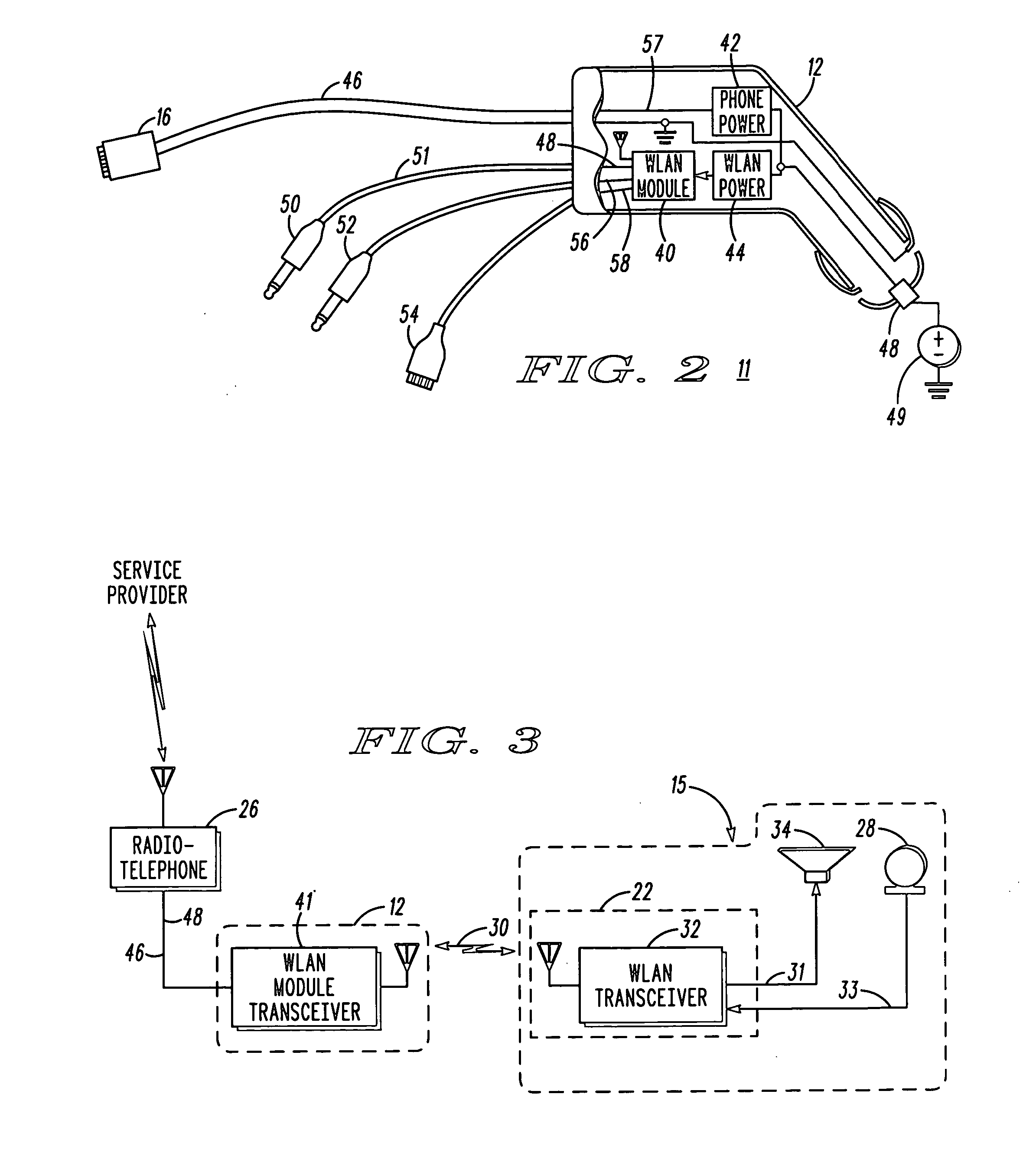 Wireless local area network vehicular adapter