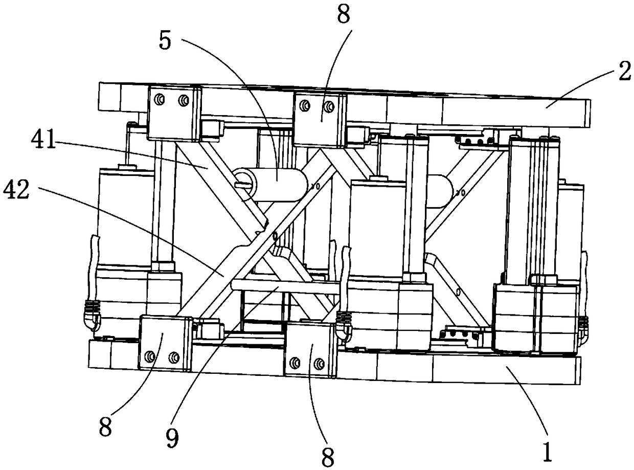 Lifting device and robot