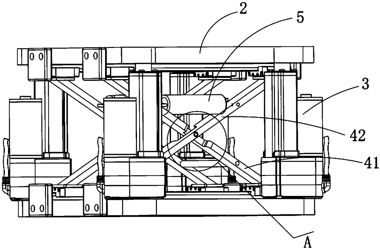 Lifting device and robot