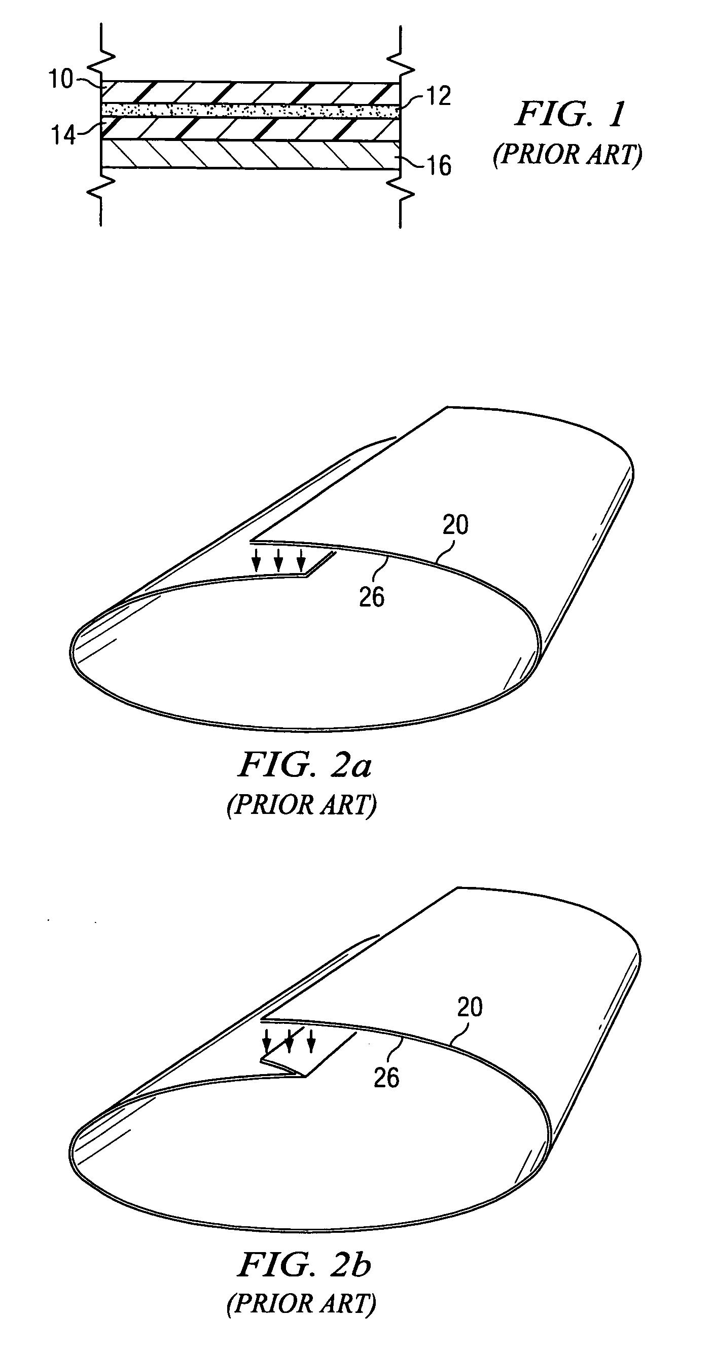 Flexible package with inside reclose strip