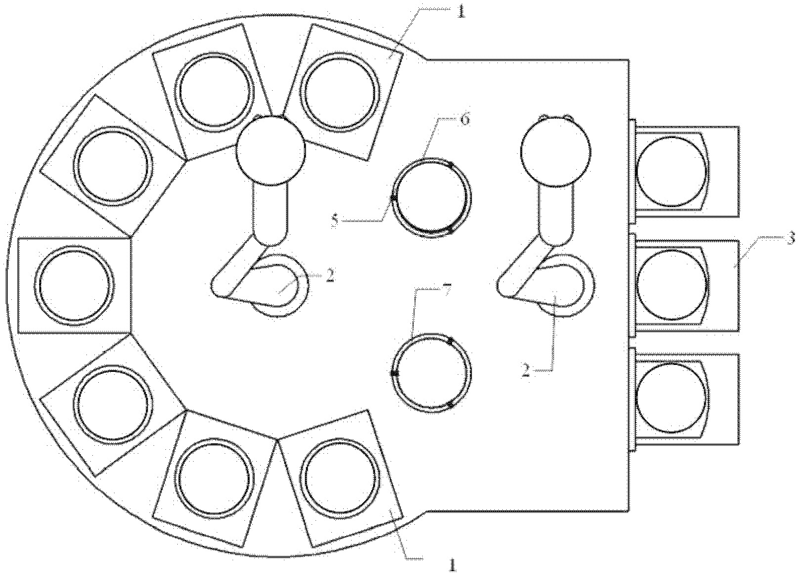 Conveying system for wafer-shaped object