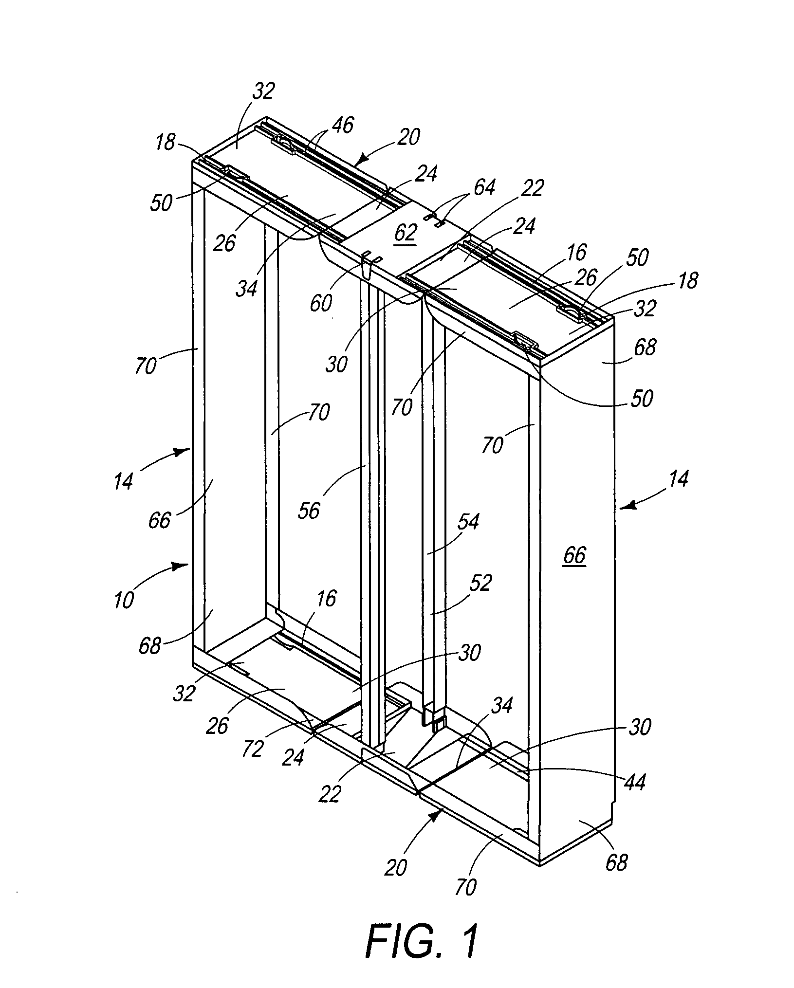 Folding filter frame and filter