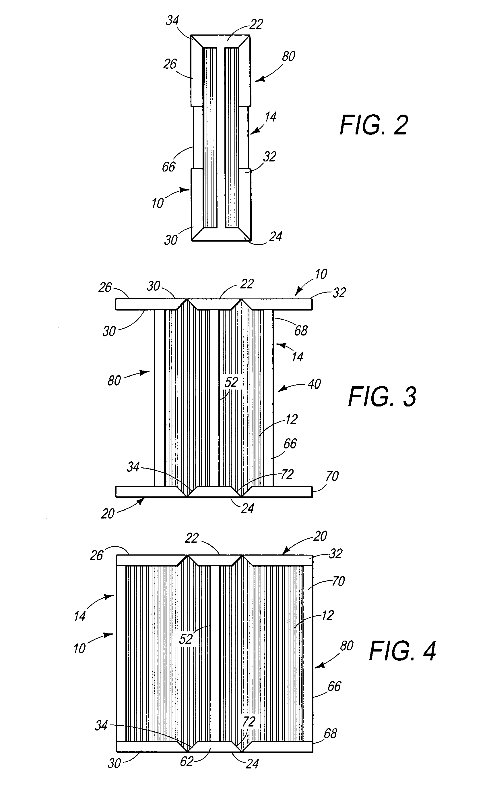 Folding filter frame and filter