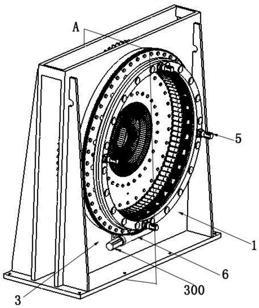 Adjustable multi-bundle fiber spiral winding device