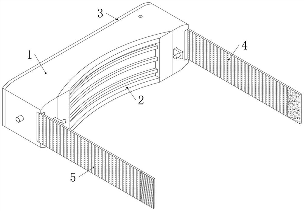 Comfortable eye fatigue relieving device for ophthalmology department