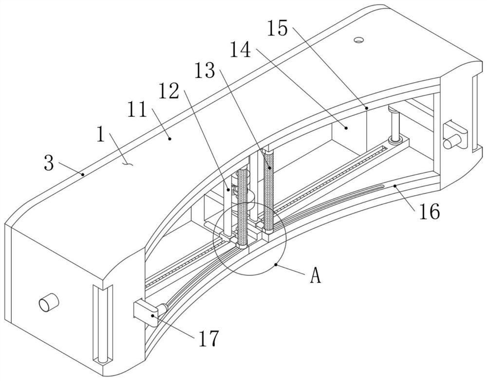 Comfortable eye fatigue relieving device for ophthalmology department