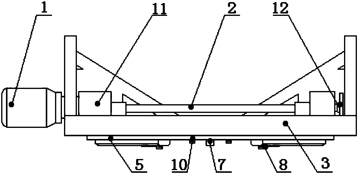 Flexible locating device for riveting cone shell segment wall plate products