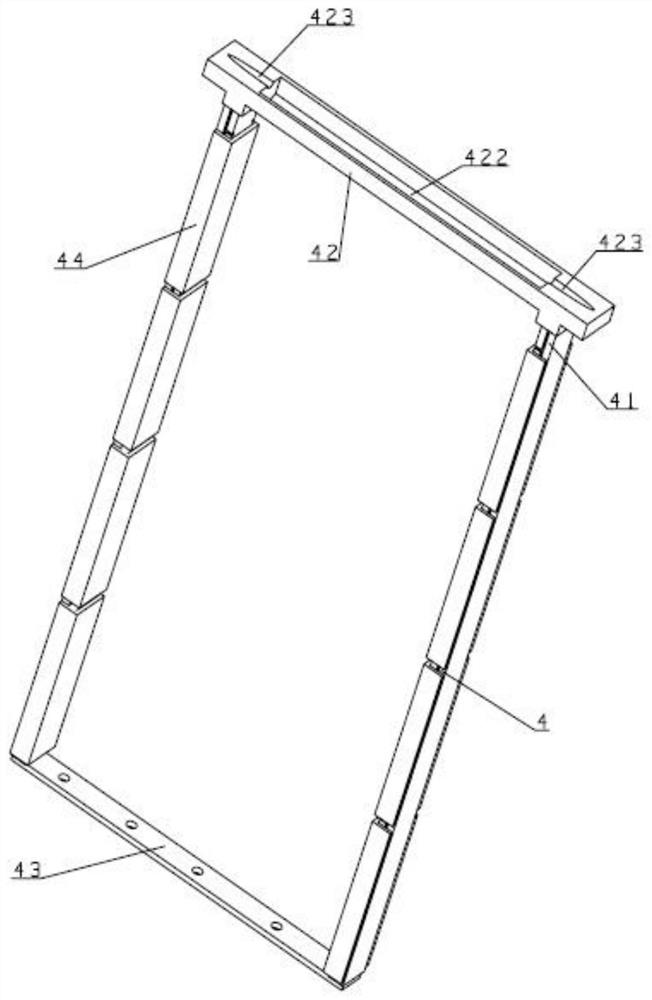 Circulating combined frame and beehive for bee breeding