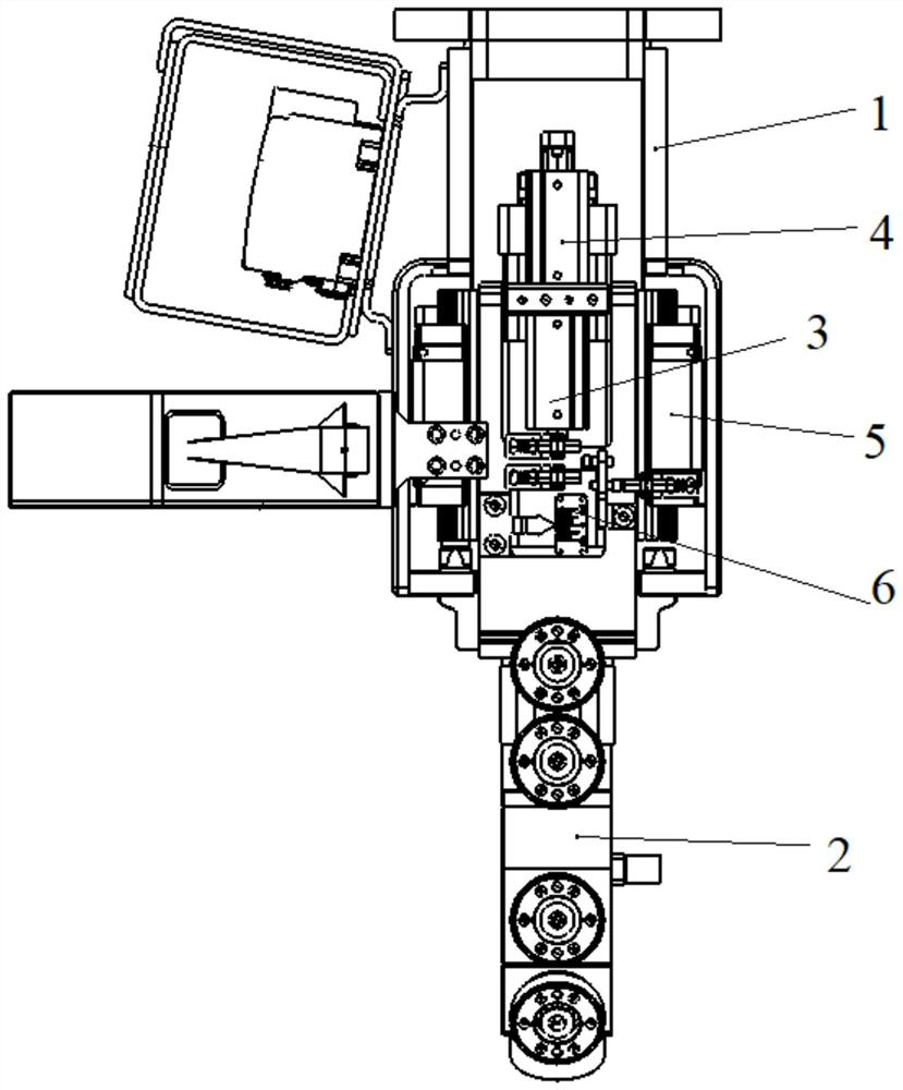 Door opening edge rolling tool