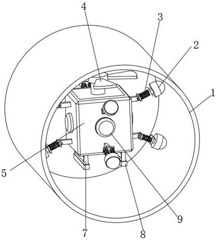 Ground wire field image processing system and method adopting unmanned aerial vehicle