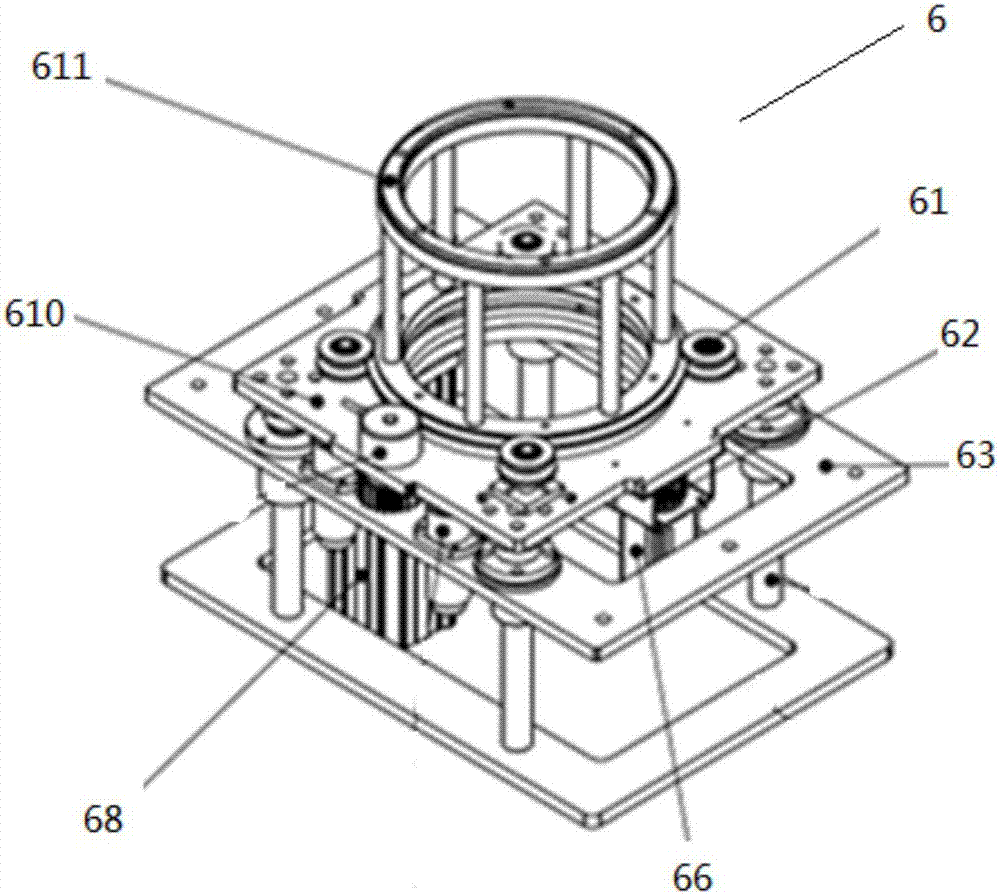 Automatic hub production line