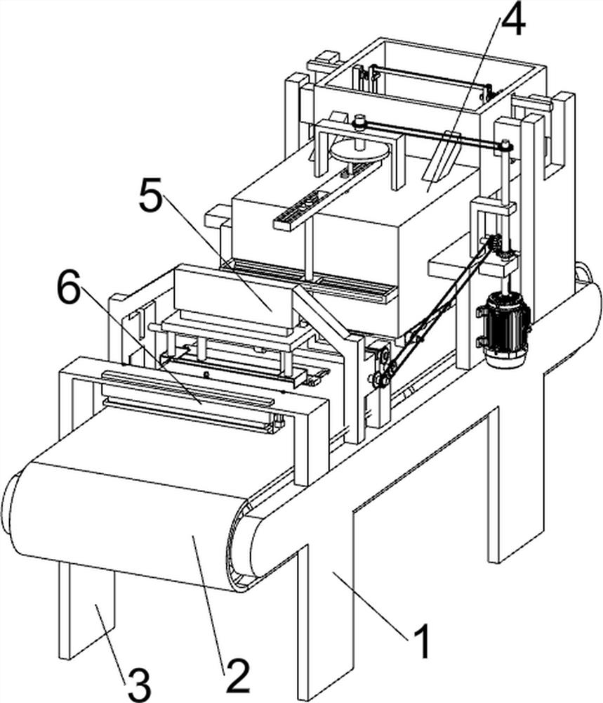 Highland barley paper pasting device for new energy lithium iron phosphate battery