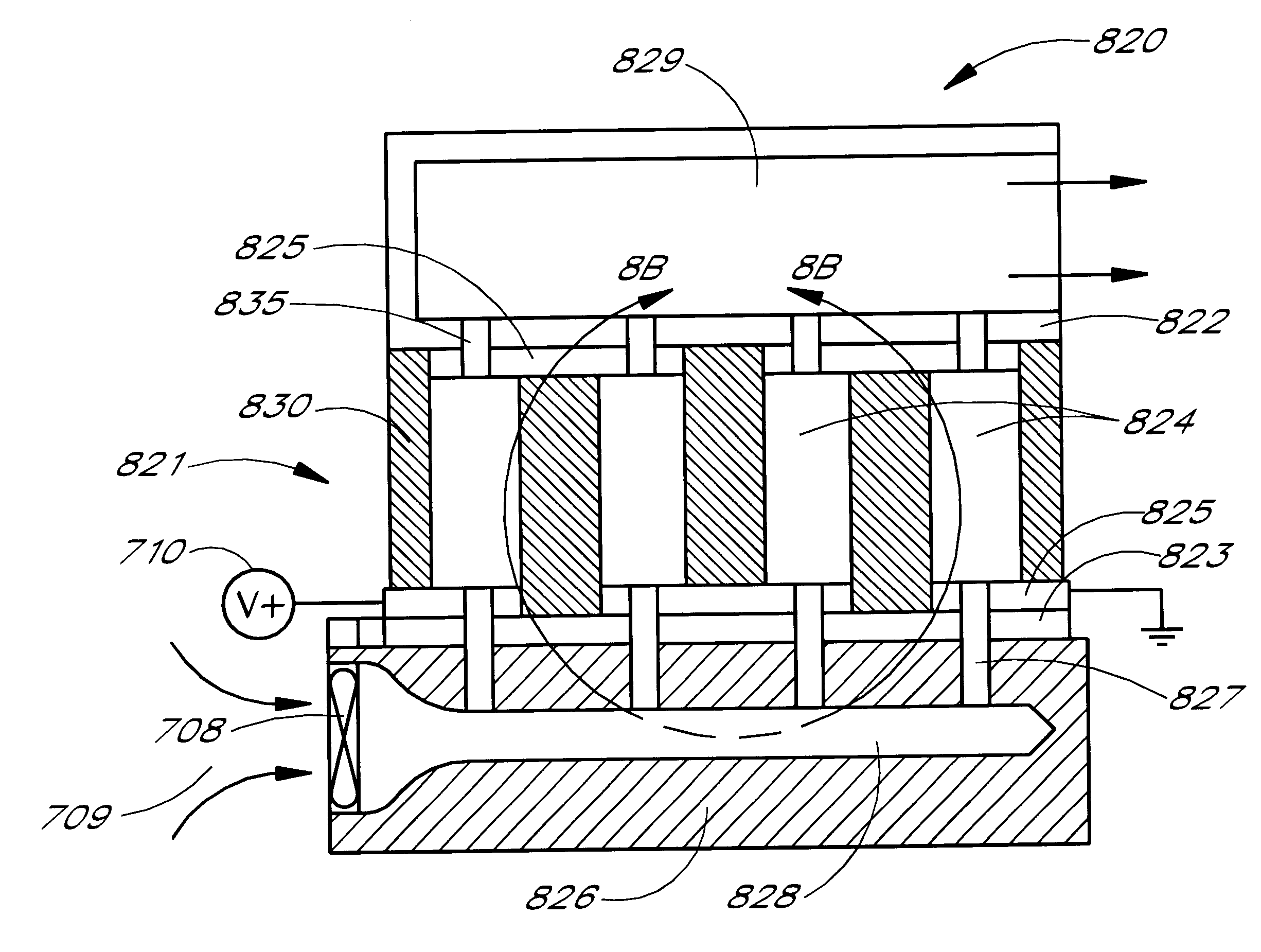 Efficiency thermoelectrics utilizing convective heat flow