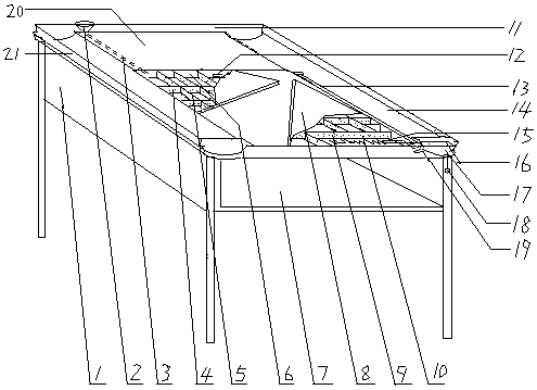 Desk for senior high school students