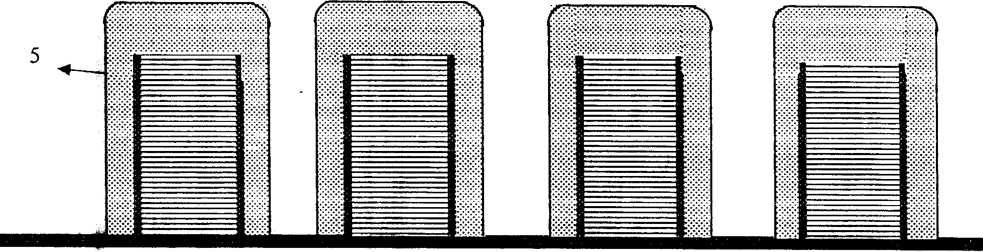 Method for enhancing self-aligning contact hole breakdown voltage and polysilicon gate construction