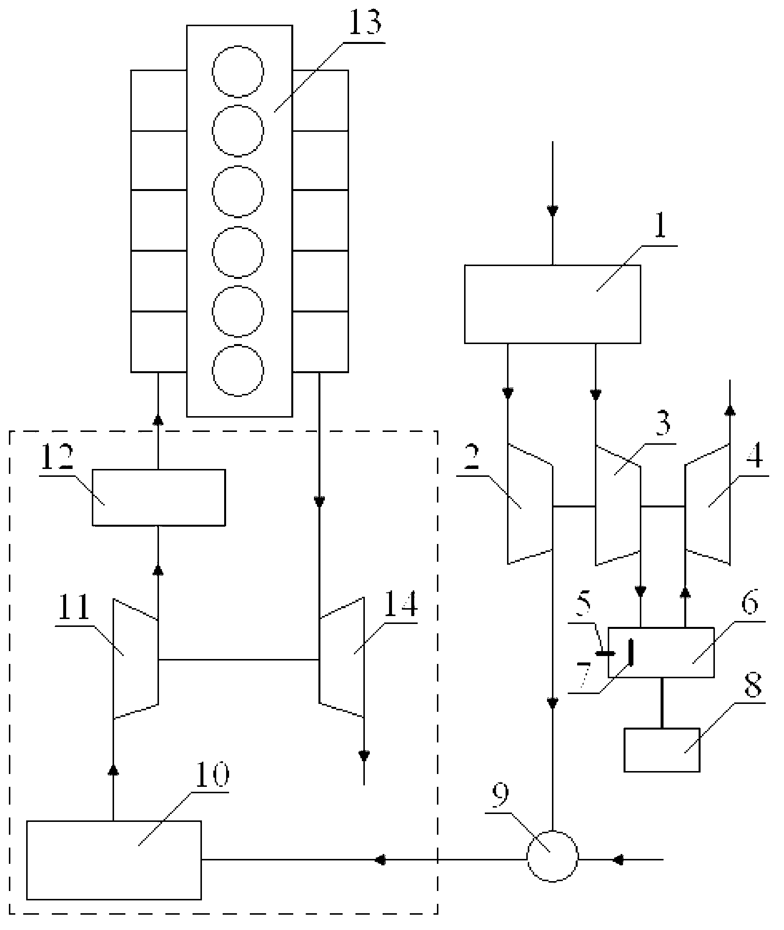 Centrifugal compressor used for generating two different pressure ratios