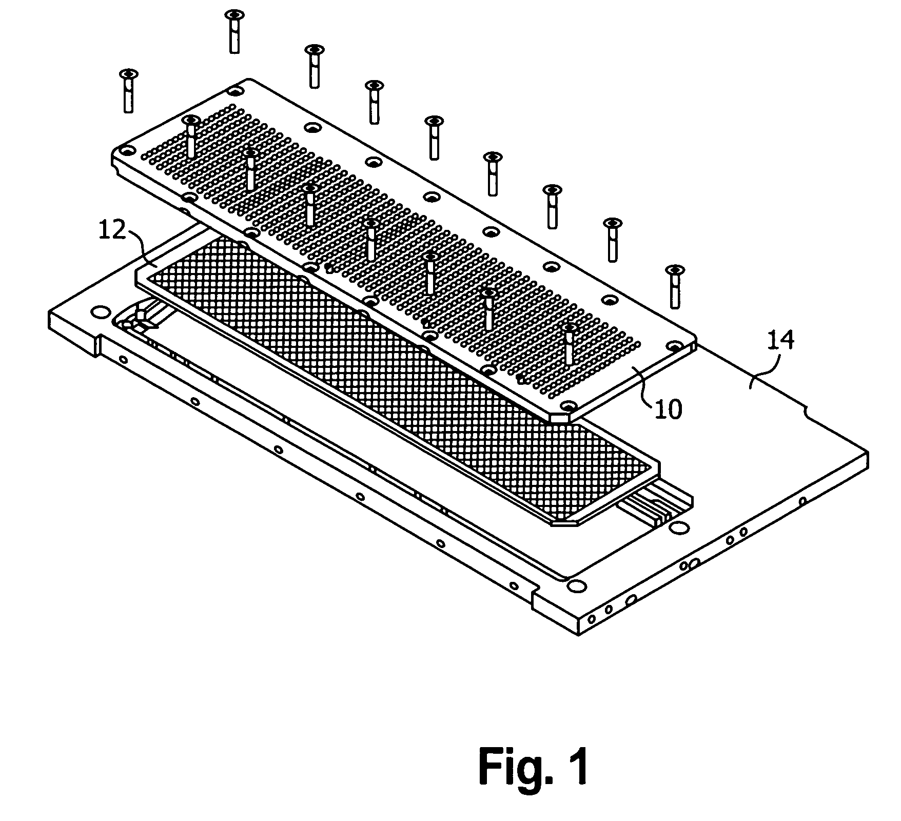 Fiber orienting technology for a fill plate