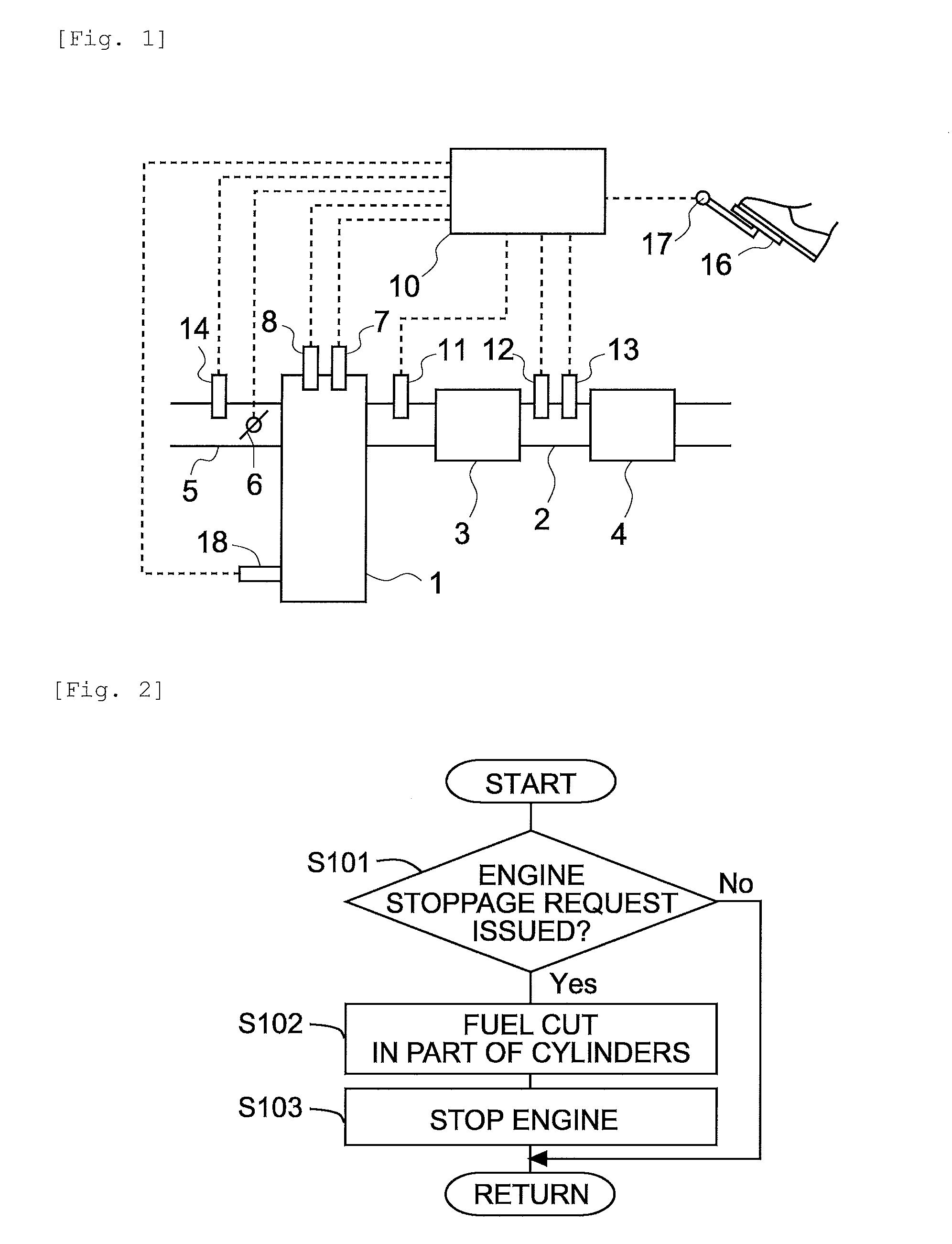 Control method for internal combustion engine