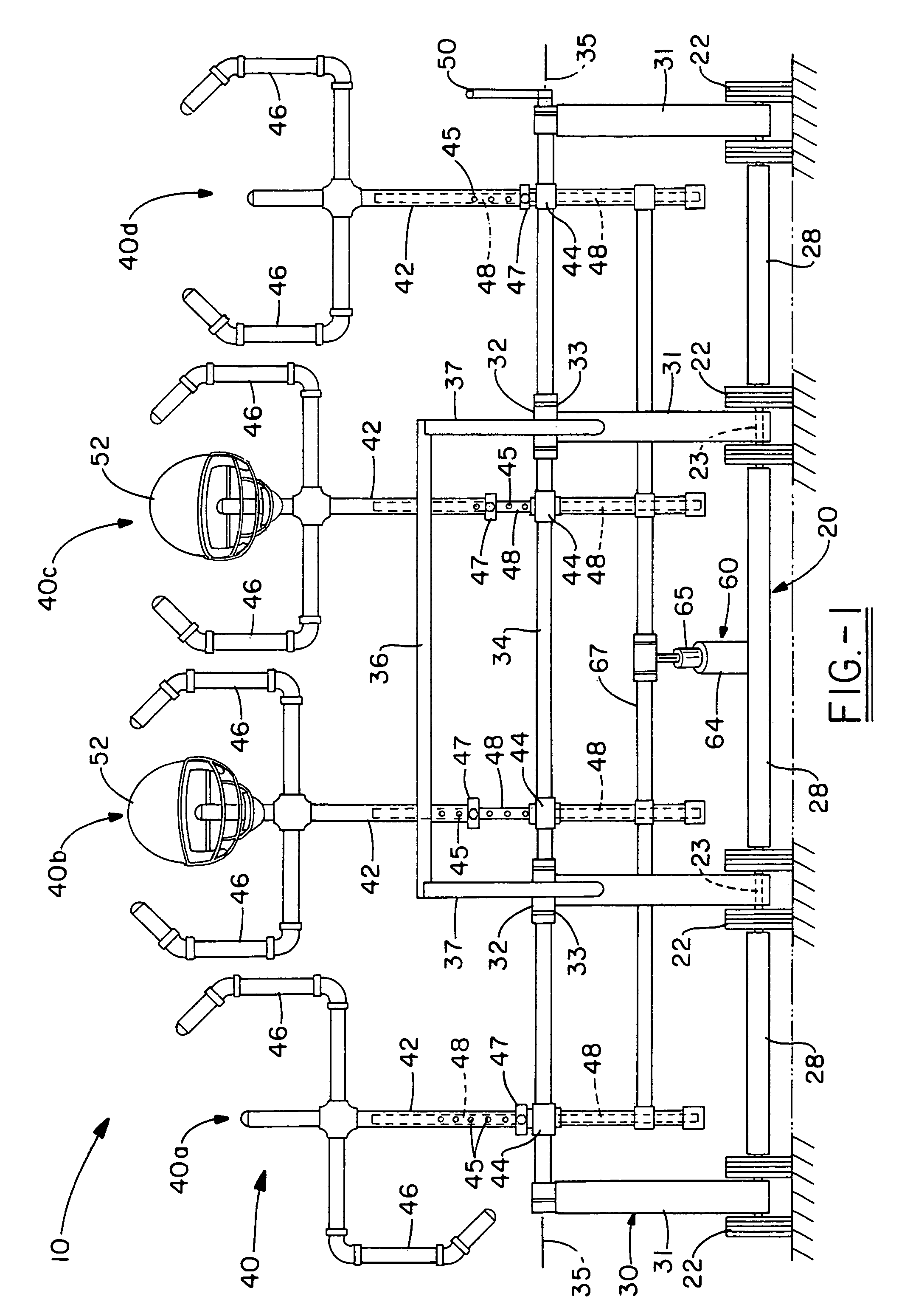 Football training device