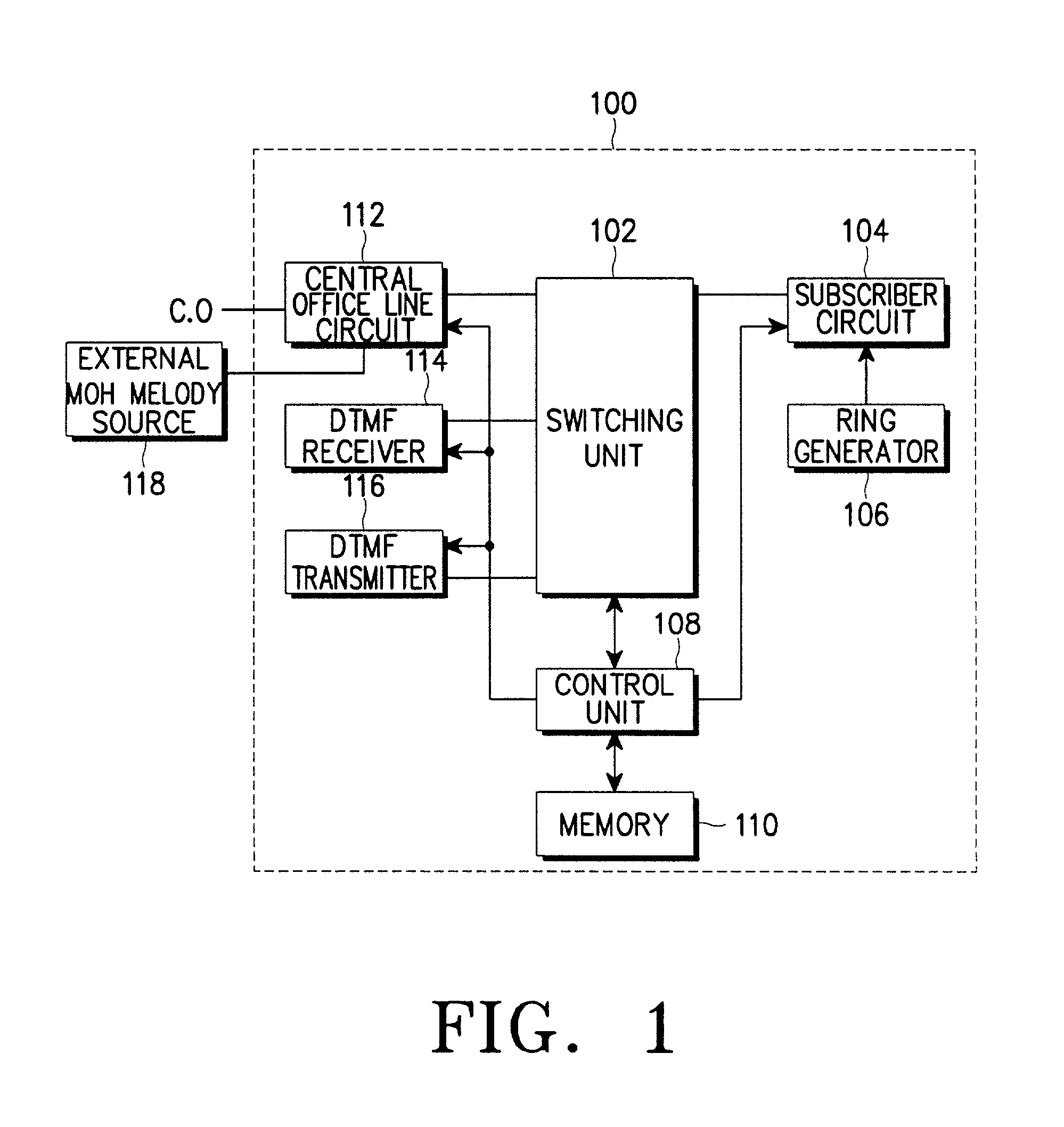 Apparatus and method for providing music-on-hold service in key telephone system