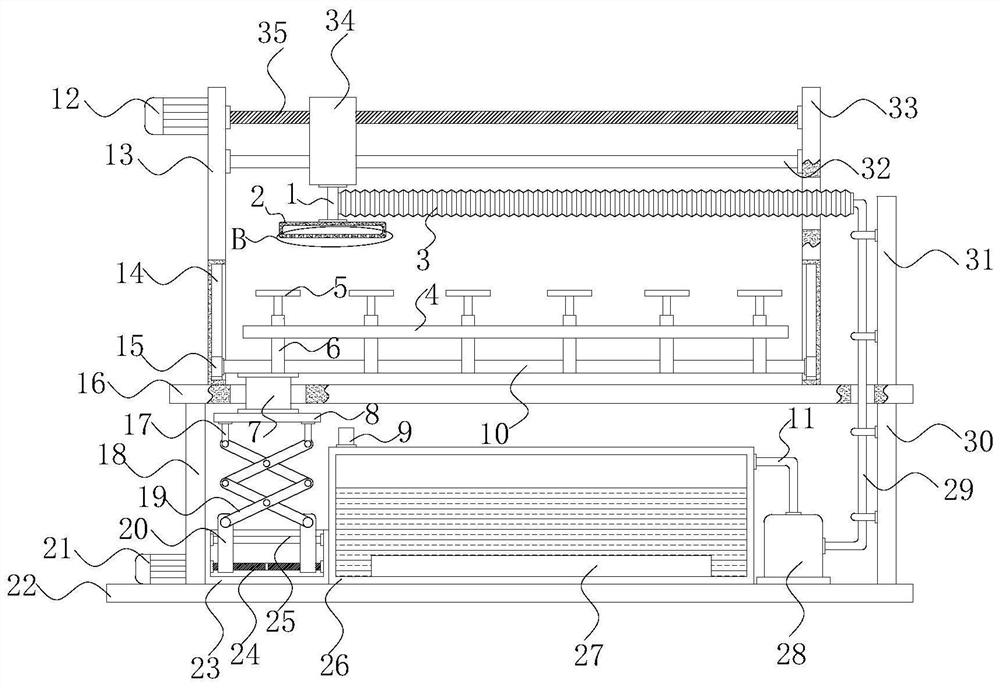 A multi-functional clothing fabric sterilization and disinfection device