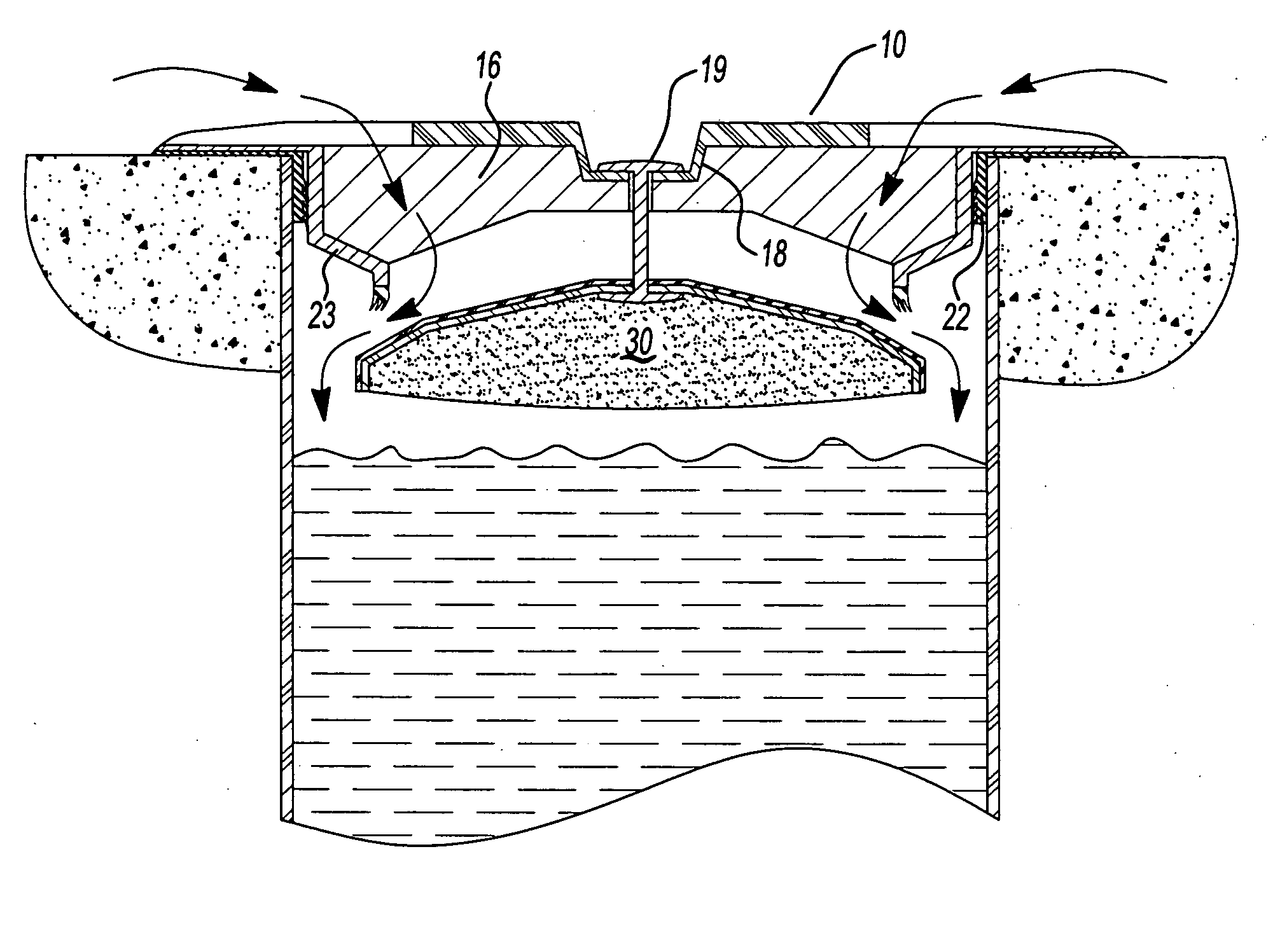 Floor drain with incorporated flood prevention