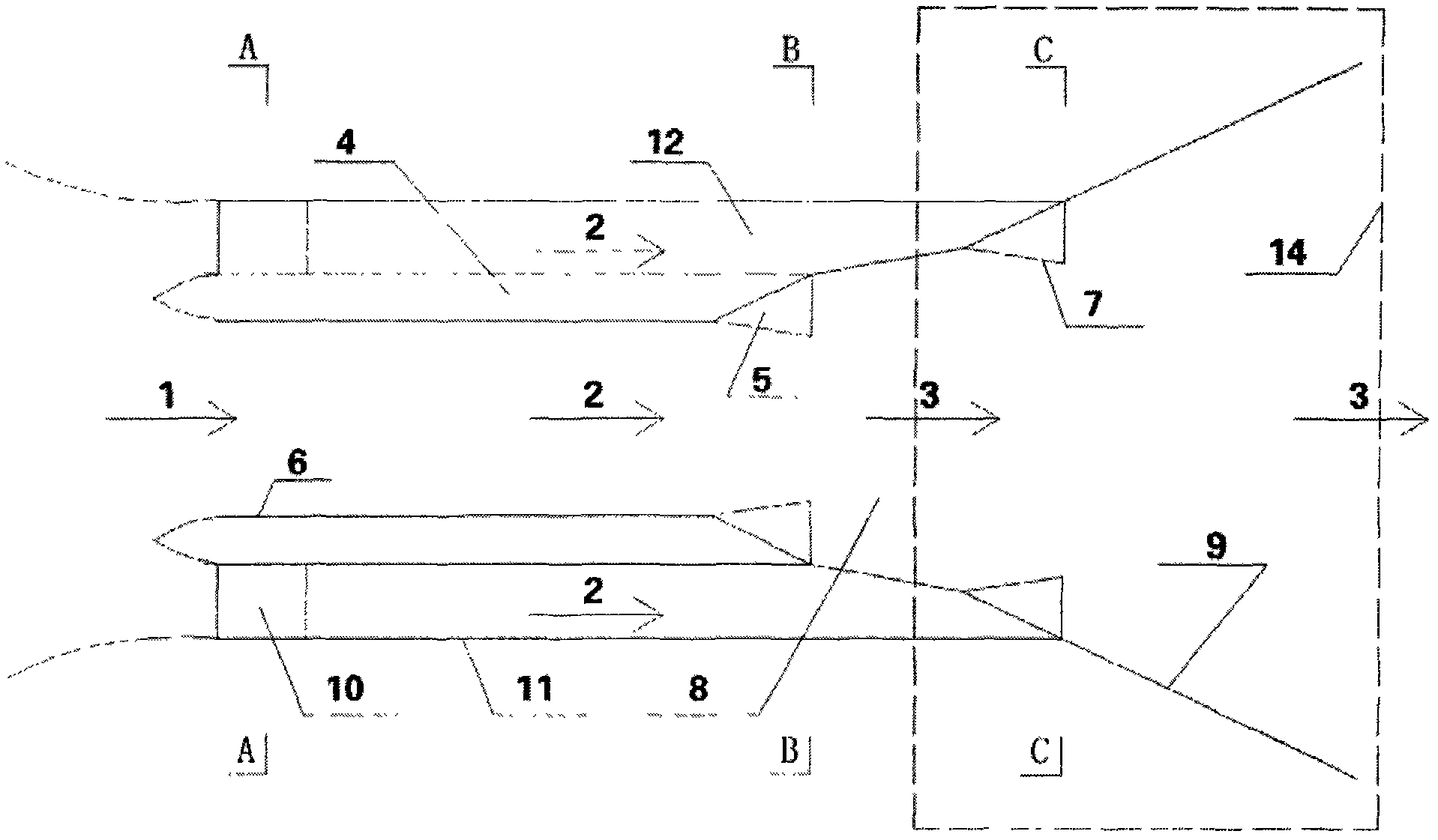 Air-breathing rotary detonation wave injection and multimode ram detonation coupled circulating propulsion system