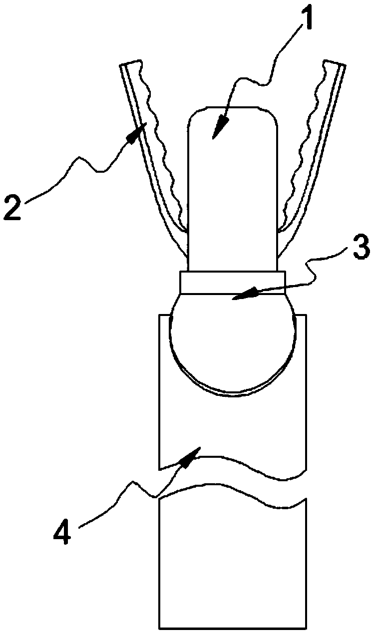 Glass panel with improved microphone sound collecting effect