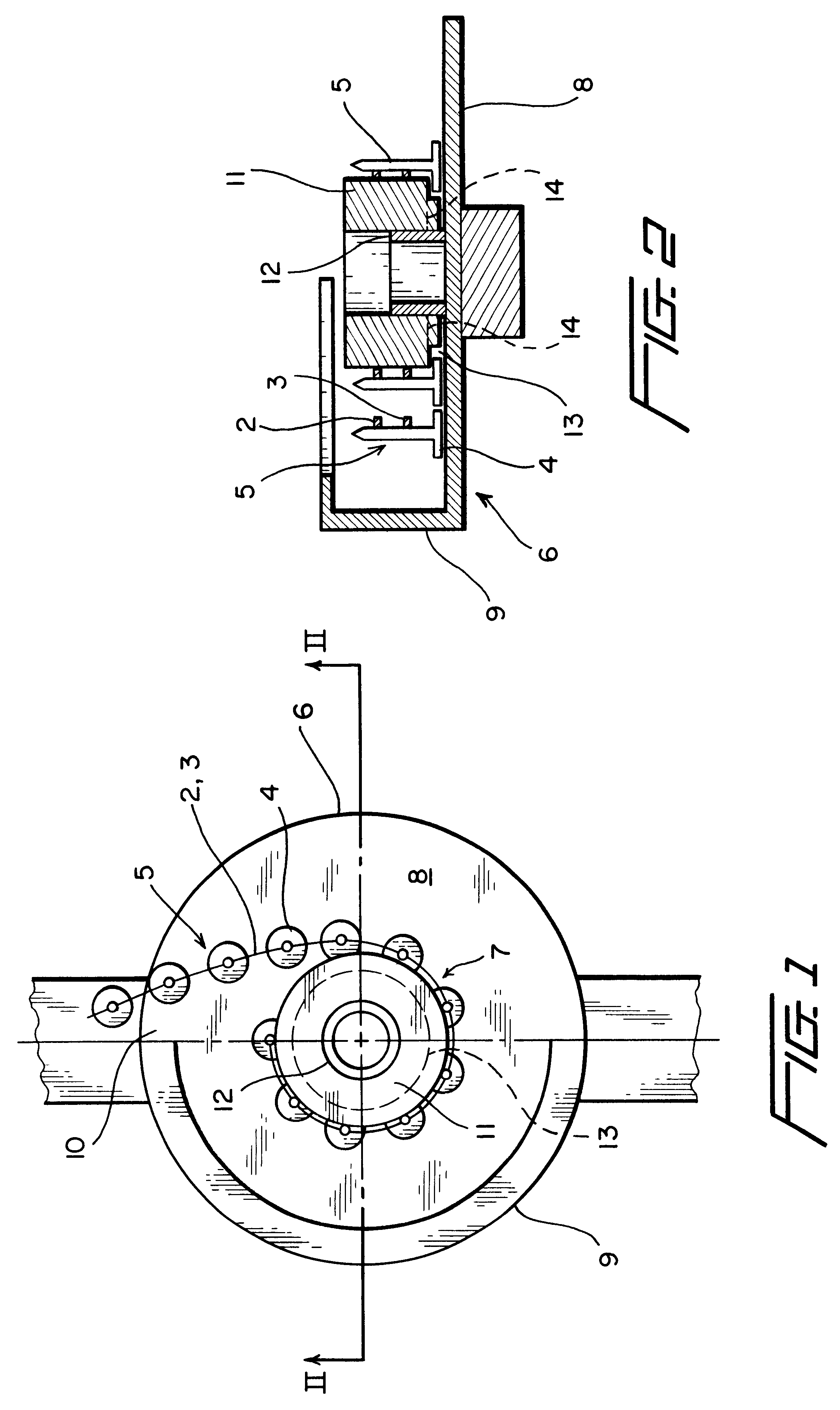 Coil strap with nails for use in a nail hammer