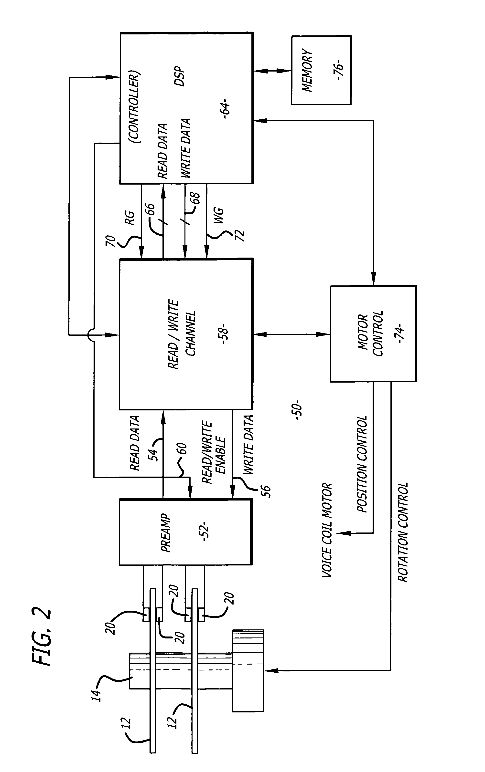 Vibration detector for hard disk drives