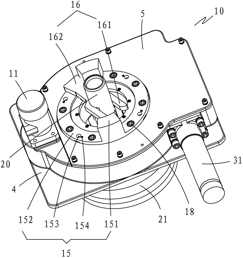 Punching mechanism of automatic twisting machine of spindle-type drilling machine