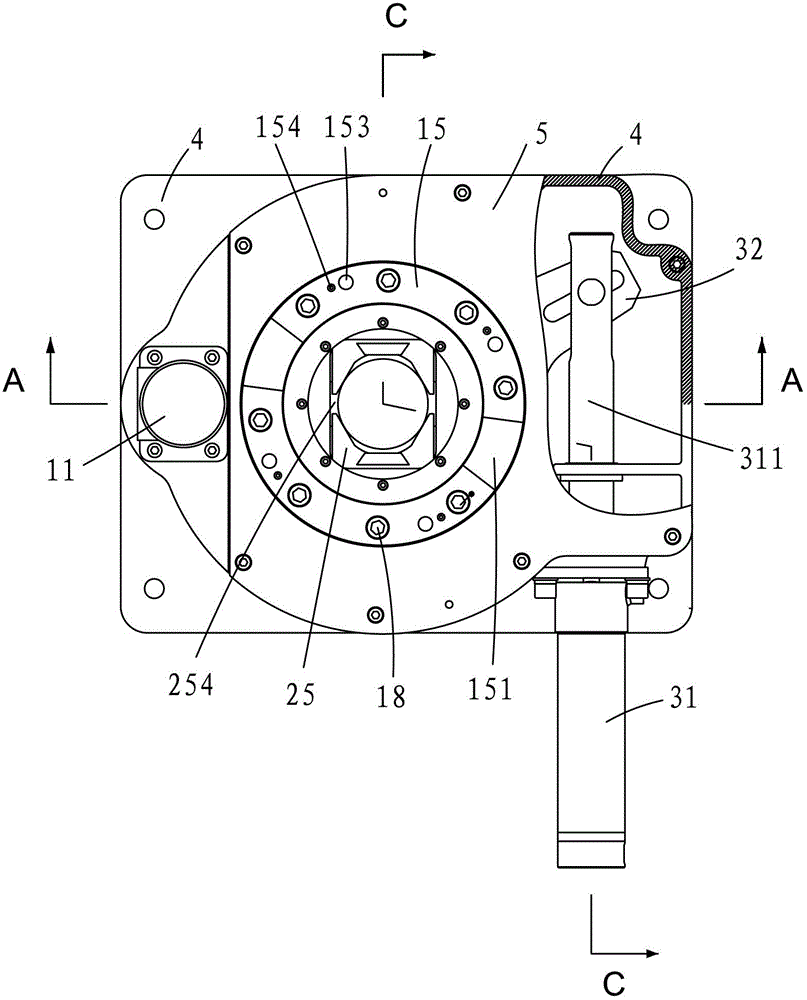 Punching mechanism of automatic twisting machine of spindle-type drilling machine