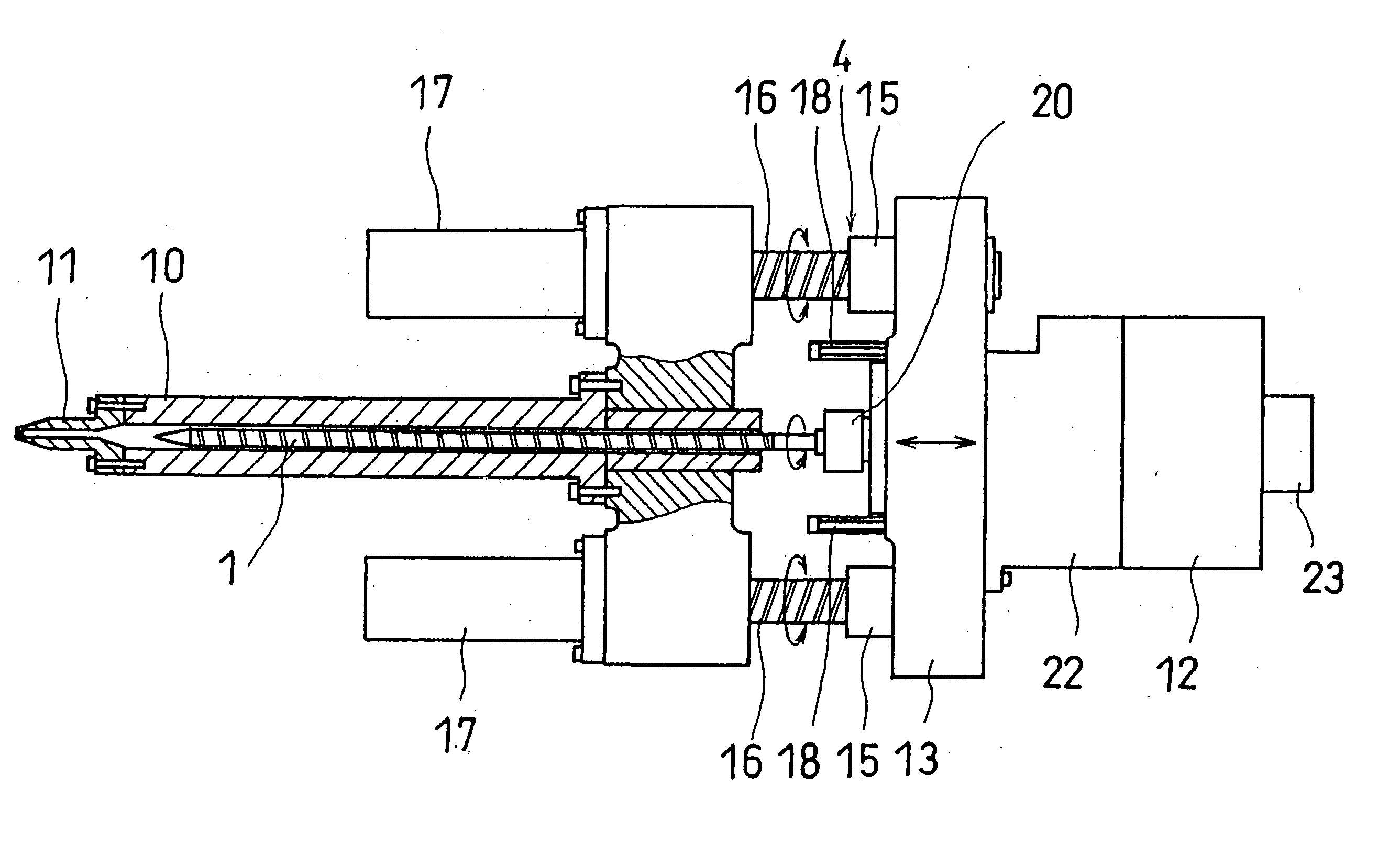 Injection molding machine and method of controlling the injection molding machine